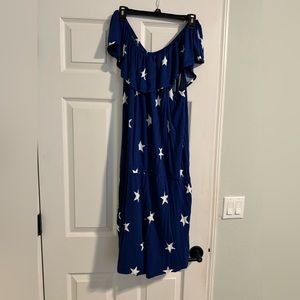 XL Star Spangled Romper from Venus.